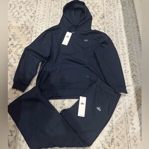 ALO Yoga Accolade Hoodie and Pants Set